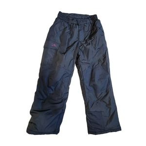 Vertical 9 Black Snow Pants (7/8) Kids Warm Winter Youth Medium